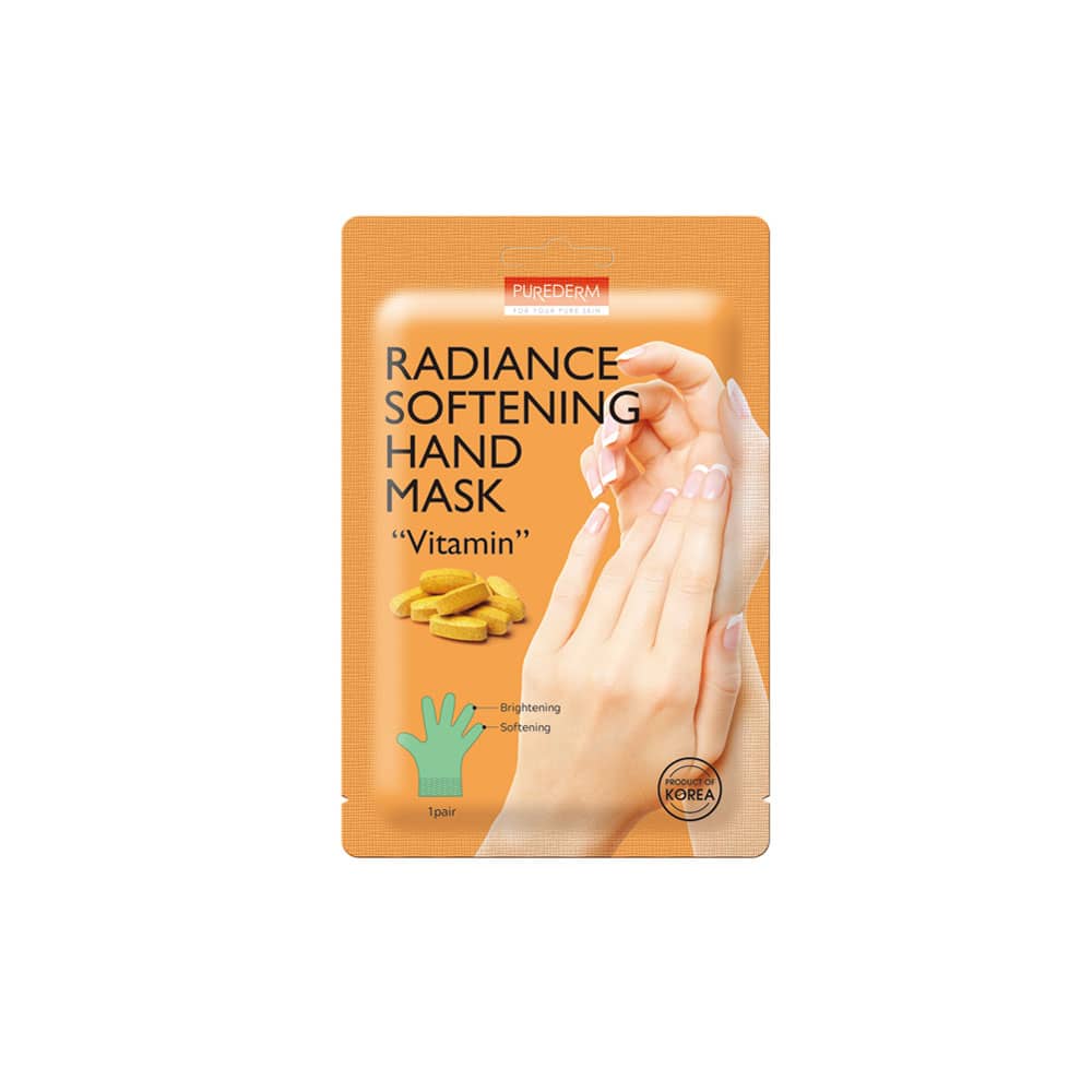 Mascarilla de manos humectante nutritiva, suavizante e iluminadora – Radiance Softening Hand Mask “Vitamin”
