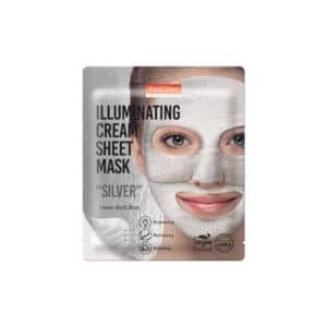 Illuminating cream sheet mask “silver”